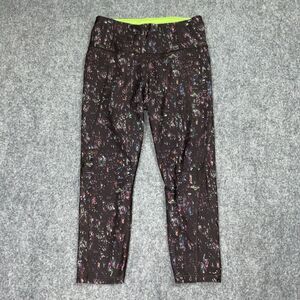 Athleta Pants Womens Size S Leggings Lightning city lights capri active